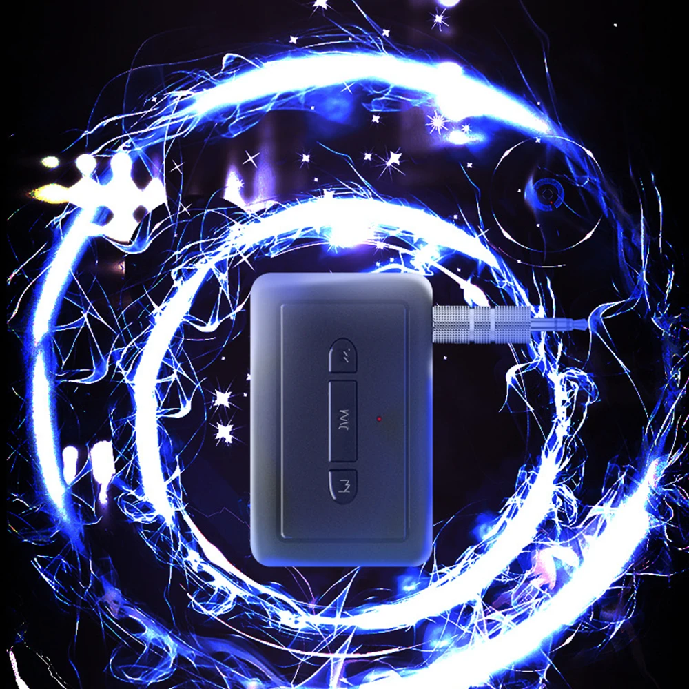 Bluetooth-compatible5.3 Transmitter Receiver 2 In 1 Audio Wireless Adapters For Car TV PC Speakers Headphone With 3. 5MM Jack