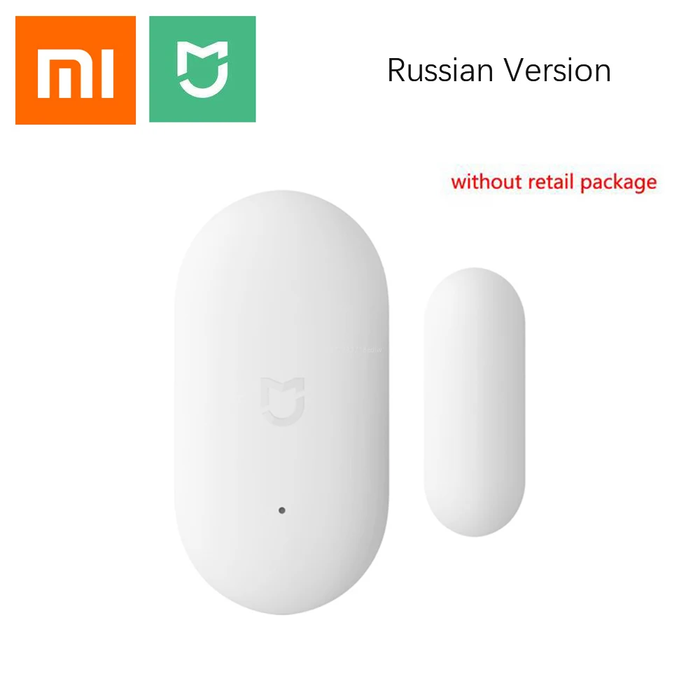 Xiaomi Door Window Sensor Versione Russa Smart Home Kit Sistema Di Allarme Funziona Con Gateway Mijia Mi Home App Senza Pacchetto