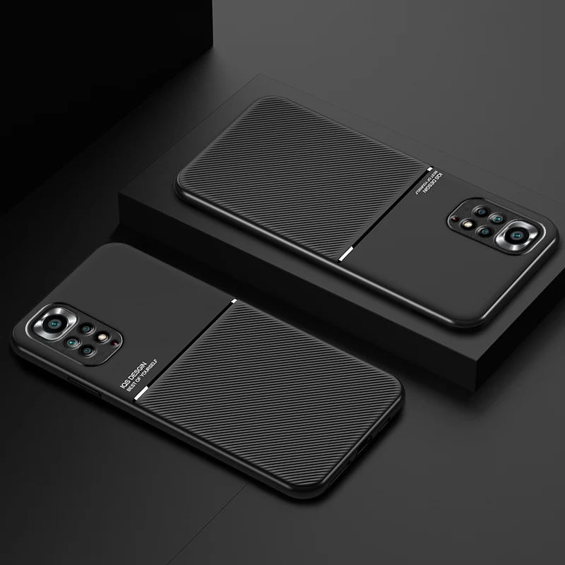 Phone Case Magnetic Holder Back Cover phone waterproof case iphone case magnetic wireless charging case phone protector cover leather phone case magnetic case magsafe case For Redmi Note 11 11s Pro Note11 Pro plus 5g Xiaomi Redmi Note 11+ Note11