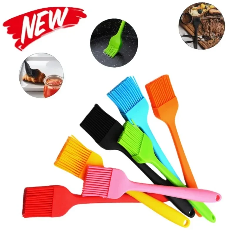 Marises De Cuisine 2 Pinceaux De Cuisine En Silicone Zuroki - 21cm Résistants à La Chaleur - Pour