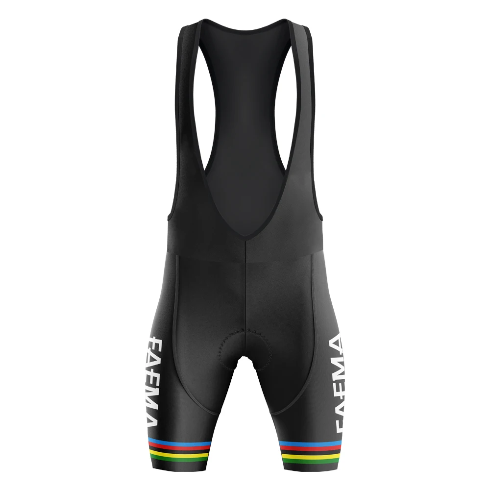 thumbnail image 1 of FAEMA-Conjunto de maillot de ciclismo retro para hombre, pantalones de manga corta, maillot clásico de triatlón y ciclismo de montaña, color negro, 1 of 5