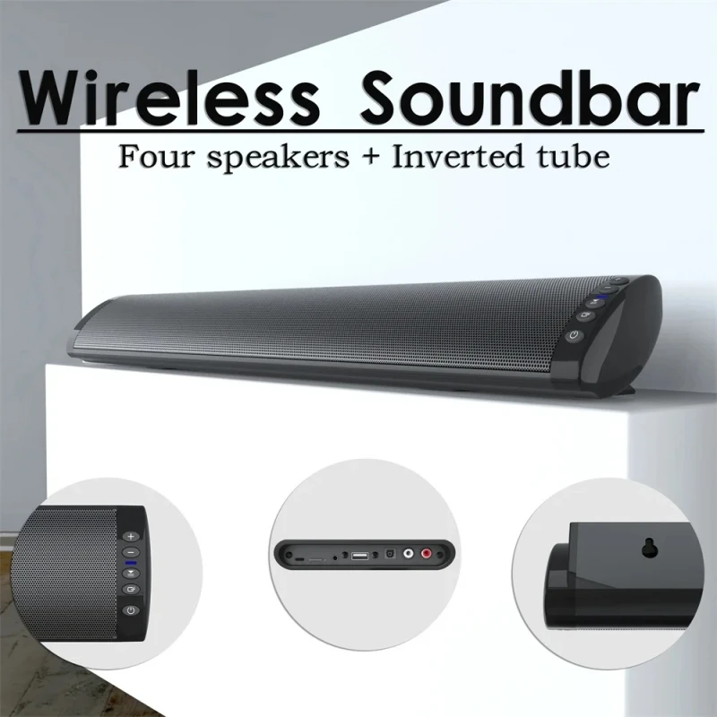 

BS-41 Bluetooth колонки Sound Blaster TV колонка с дистанционным управлением домашний кинотеатр аудио 3D стерео сабвуфер объемный динамик ПК