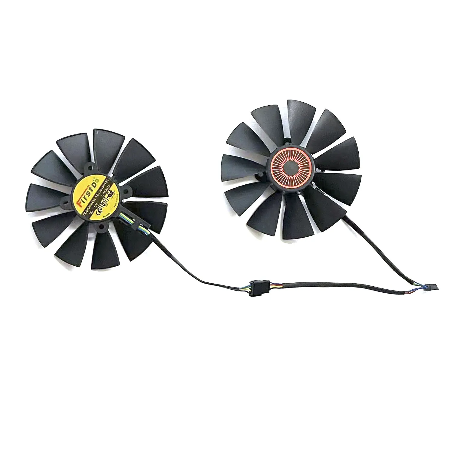 Ventilador Fd10015h12s Strix-gtx 970 95 mm Adequado para Asus Strix-gtx 980 Gtx 970 Gtx 780 Gtx 780ti r9 380 Novo - Imagem 6