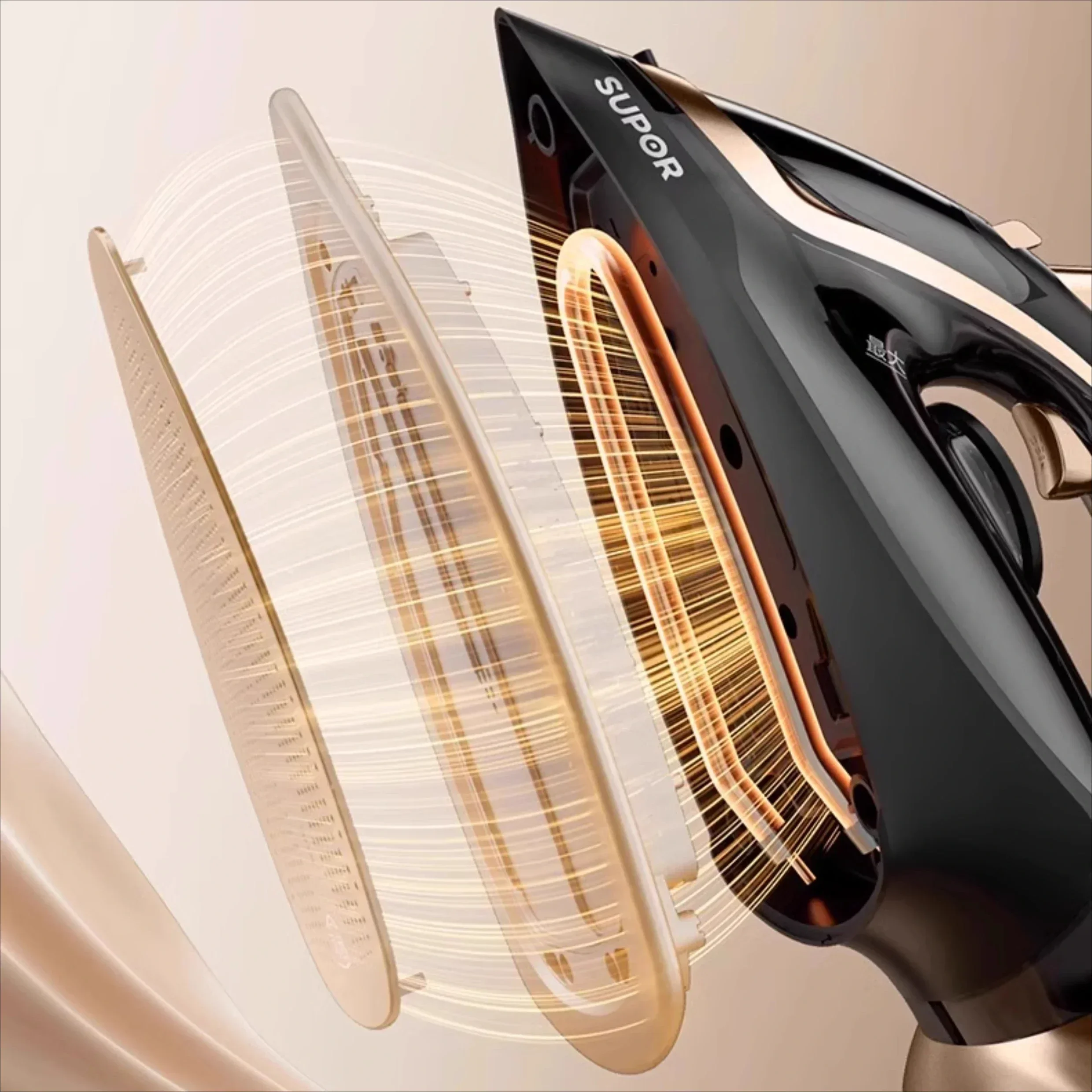 Household handheld electric iron steam small ironing machine clothes ironing artifact dry and wet dual use 3