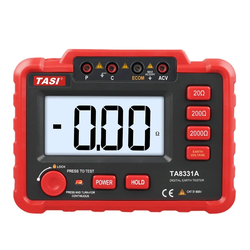 

Ohm Earth Resistance Meter Digital Earth Ground Resistance Testers