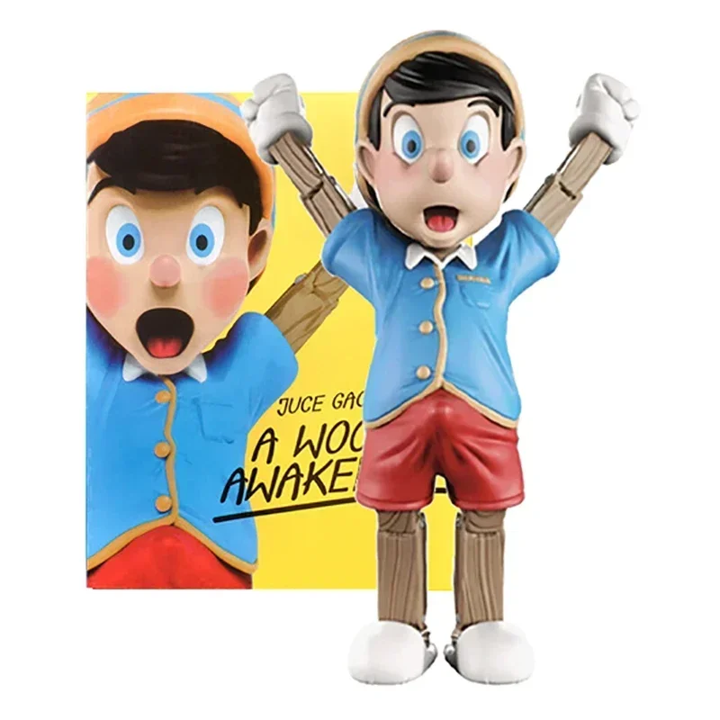 

28cm The Adventures of Pinocchio Action Figure Decoration Resin Collection Trendy Ornaments Pinocchio Figures Model Toys Gifts