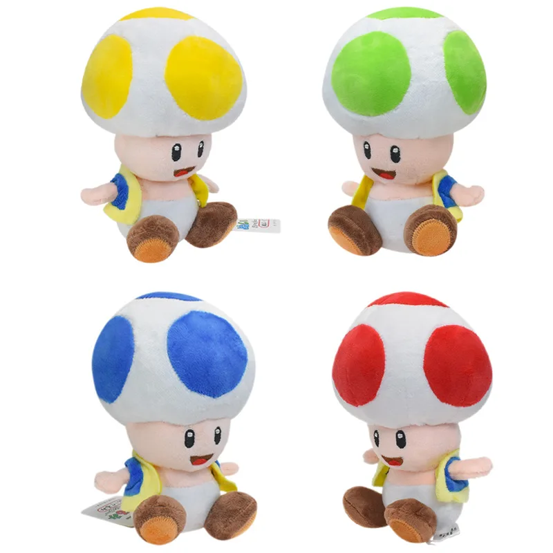 Super Mario - Peluche Super Toad - 16 cm