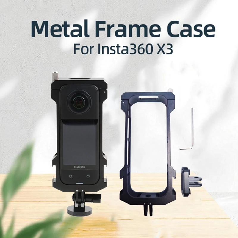 

Металлическая рама в виде кролика для экшн-камеры Insta360 X3