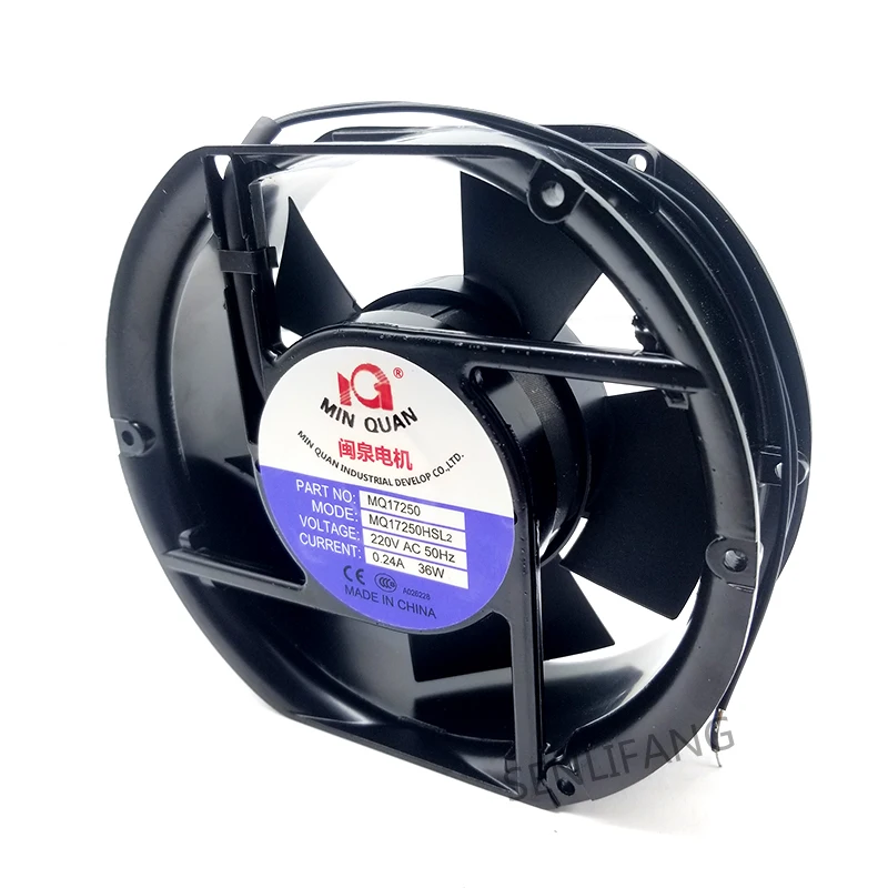 Ventilador para Motor Minquan Linhas Mq17250hsl2 172x150x50 mm ca 220v 36w 0.24a Novo - Imagem 3