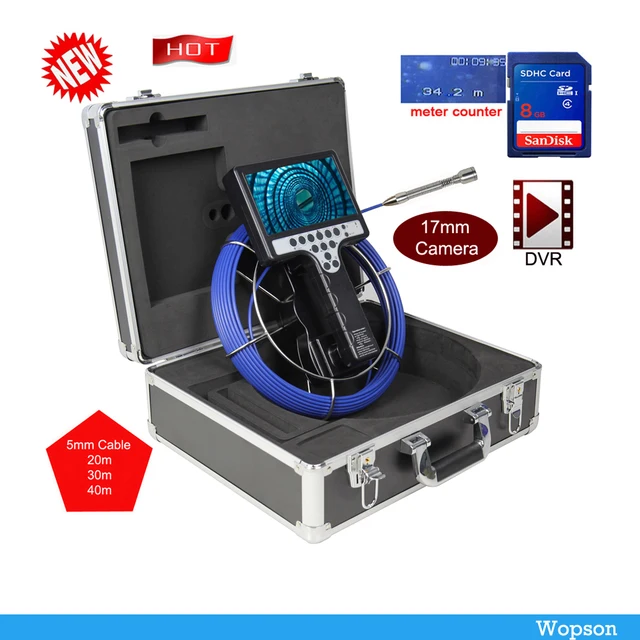 7'Inch LCD Handheld TFT Screen monitor Case for wopson handheld pipe inspection camera replace repair screen 5