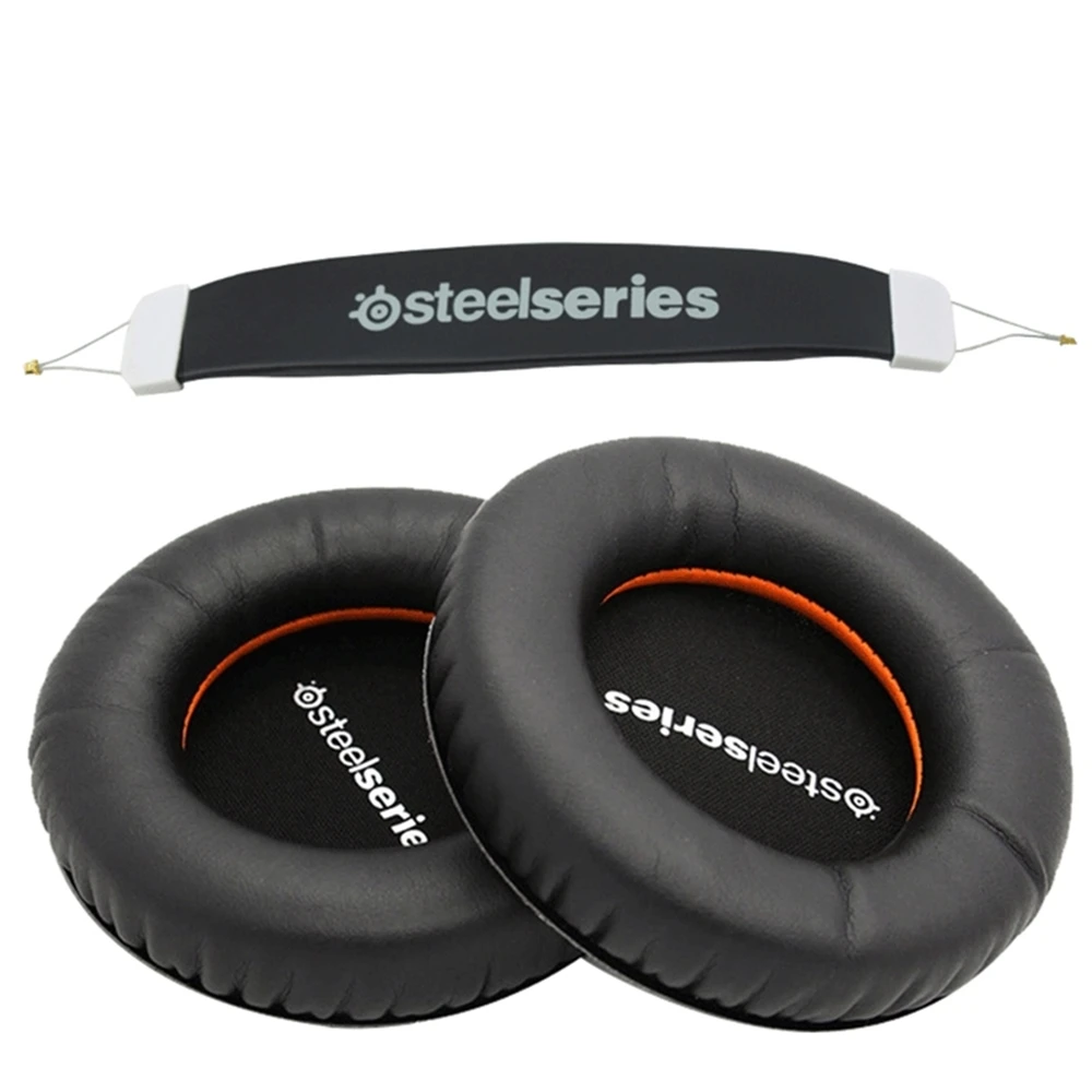 

For Steelseries Siberia V1 V2 V3 Headset Sponge Cushion Earbud Cover Headphone Replacement Foam Ear Pads V1 V2 Headband