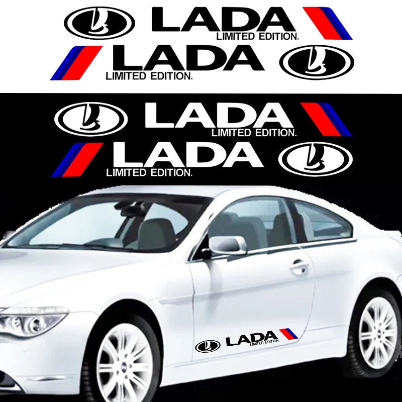 2pcs Car Body Sticker Badge Emblem Logo Decoration Decal Styling for Lada VESTA Niva Kalina Priora Granta Largus | Автомобили и