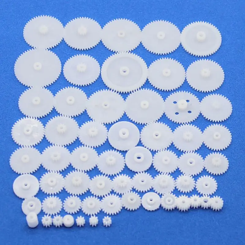 Plastic Motor Gear Bag Kit 72Pcs/set