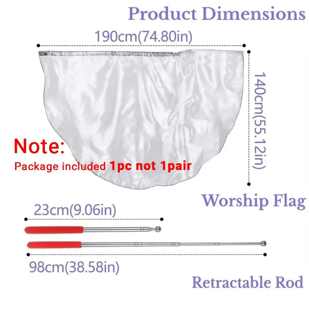 Semicircle Dance Props Flag Telescopic Sticks Colorful Belly Dance Fan Flexible Performance Props Dance Performances Fan