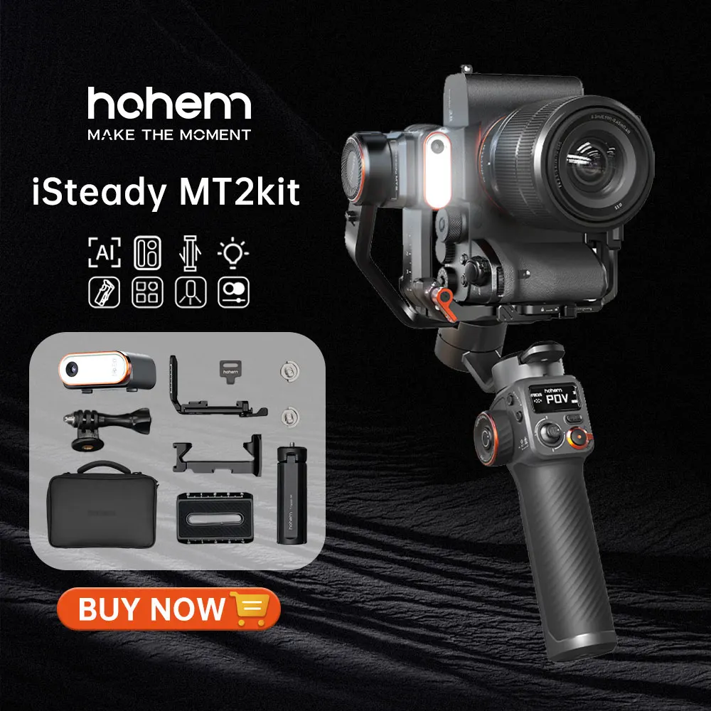 Hohem MT2 キットミラーレスカメラアクション Camre スマートフォン用 