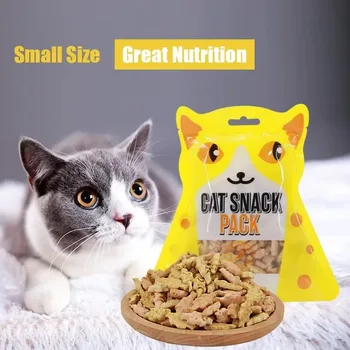 Cat Biscuits Salmon Snacks Chicken Tuna Multiplicity Nutrition Health Easy To Eat Digest Crispy Catnip Fish Biscuits Pet Snacks 2