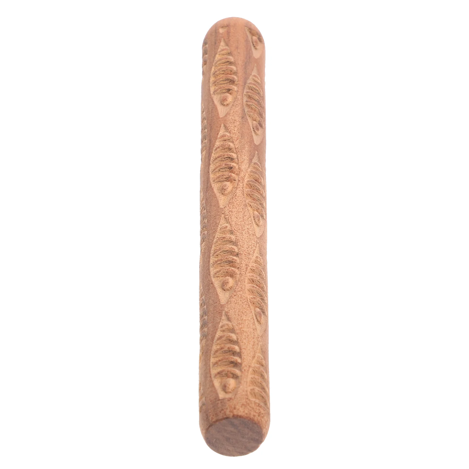 

Rolling Pin Home Pottery Tool Clay Roller Lattice Printing Rods Wooden Engraved