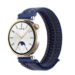 Versatile 18mm Nylon Watch Strap - Premium Band - 18mm (Blue with orange)