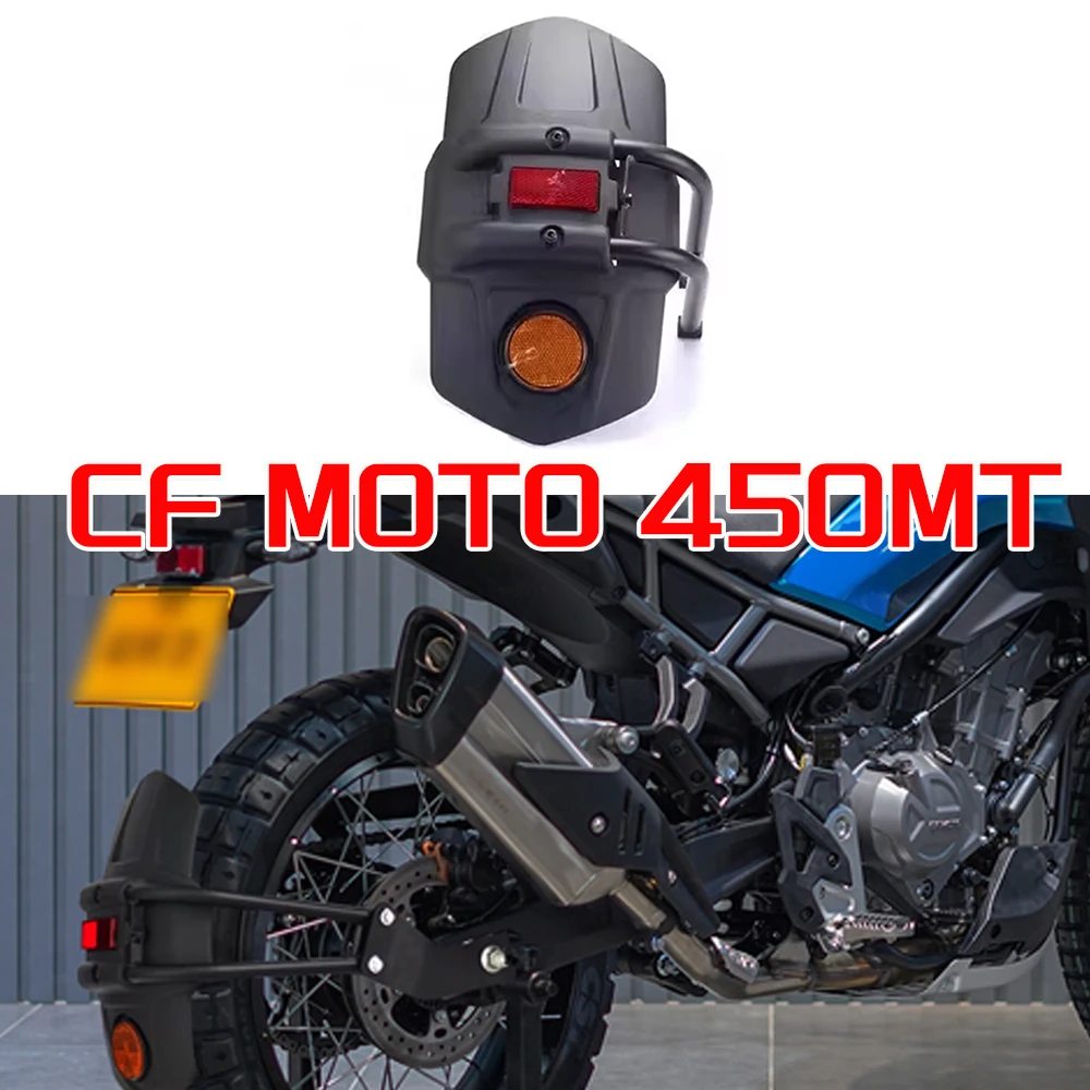 Parafango Posteriore Per CFMOTO 800MT - Nero, PC E Acciaio, Anti-fango, Facile Montaggio - Foto 8