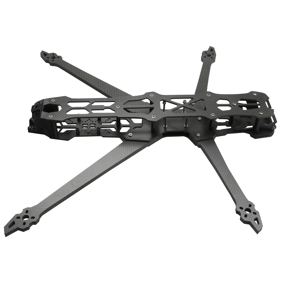 Châssis Drone FPV 10/13/15 pouces Fibre Carbone 7mm Bras Renforcé