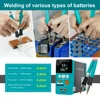 RDDSPON 801H Spot Welding Machine 3500A Energy Storage Capacitor Aluminum To Nickel Battery Welding Machine 21KW 18650 110v-220v 4
