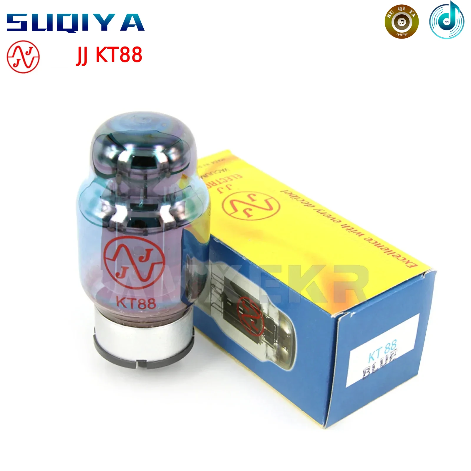 

JJ KT88 Vacuum Tube Blue Replaces 6550 kt120 KT66 KT88 Electronic Tube DIY Amplifier Kit HIFI Audio Valve Matched Quad Genuine
