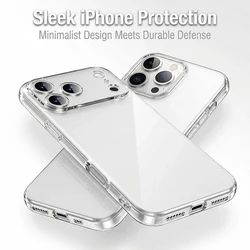 Ultra Thin Soft Silicone Camera Protection Clear Shell Slim Cover - iPhone 12 Mini