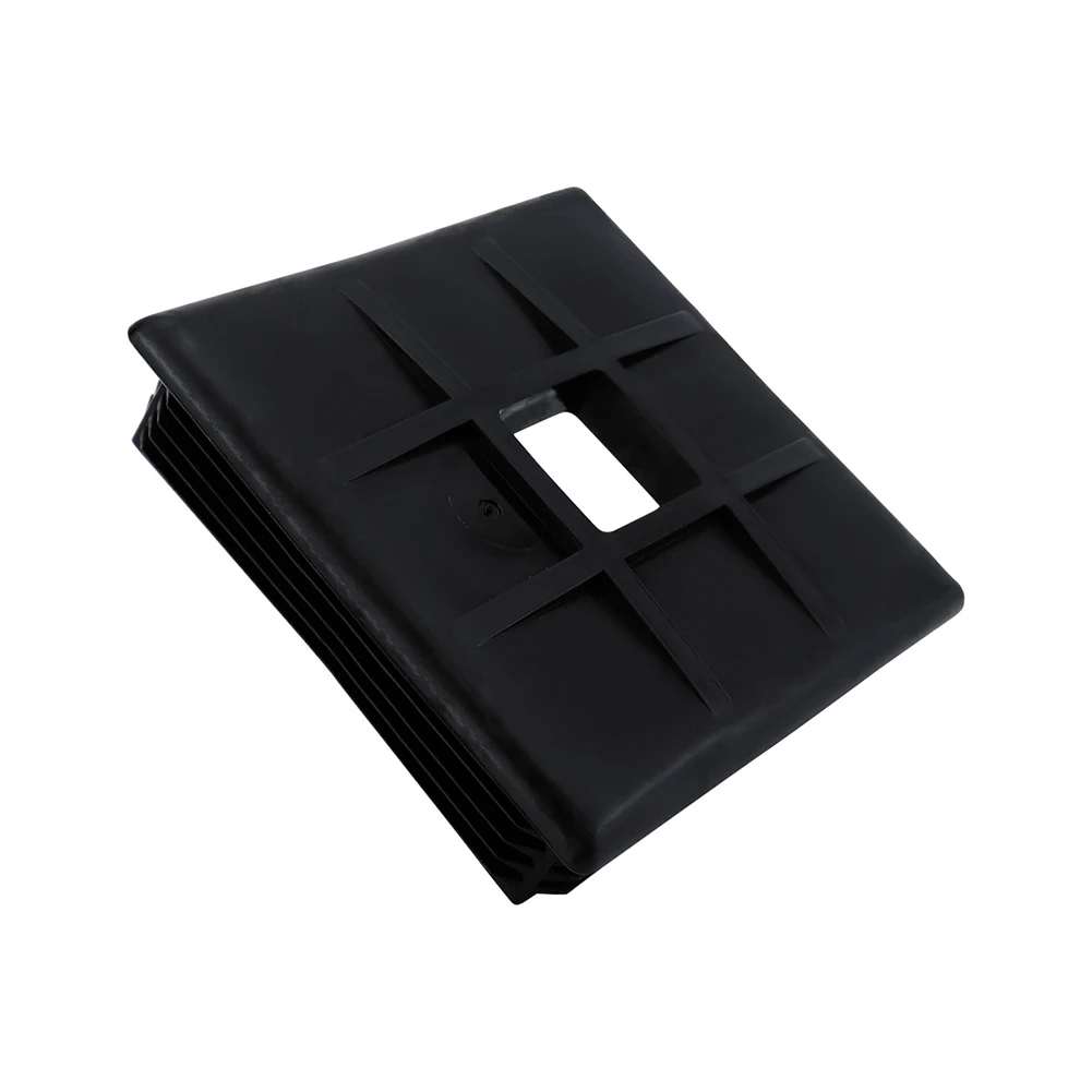 2/4 Pcs Drain Cover Bumper Endcap RV Bumper End Cap 4" Sewage Anti-collision PE Camper End Cap Furniture Hardware Parts