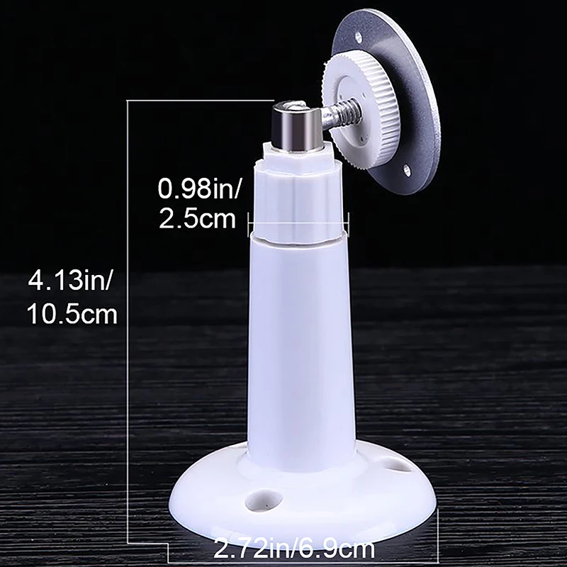 Camera Holder Camera Holder Stand Security Camera Bracket Security Wall Mount Bracket Security Camera Mount 1Pc Base Bracket Smart Camera No Drilling Sticking Hoisting Wall Hanging Inverted Installation Holder Indoor Camera Mount