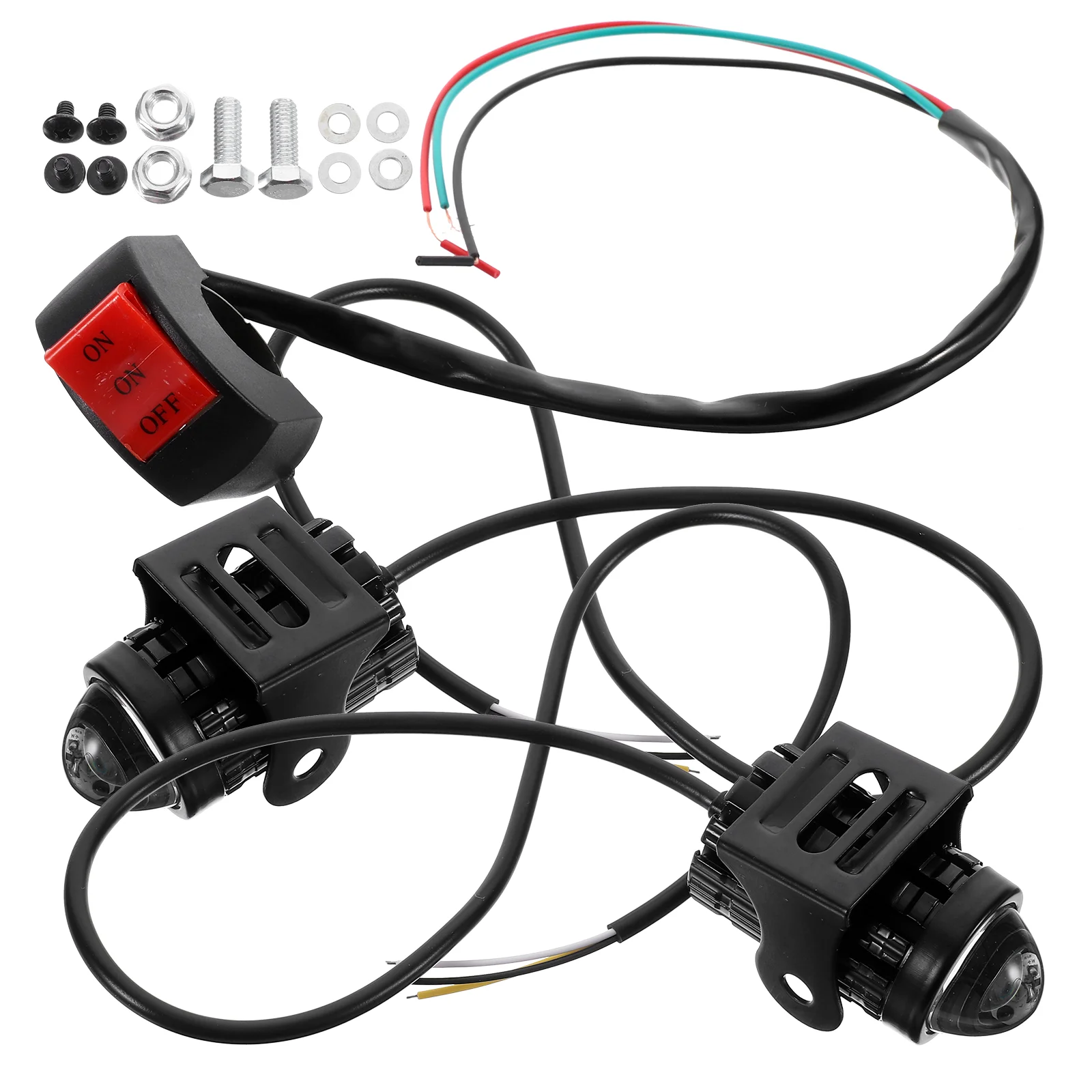 

1 Set LED Motorcycle Bulb 12-80V LED Motorbike Headlight LED Headlamp Running Light