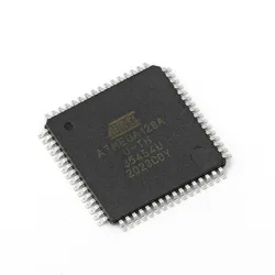 Microcontrôleur à puce unique ATMEGA128A ATMEGA128A AU, TQFP 64, 8 bits 