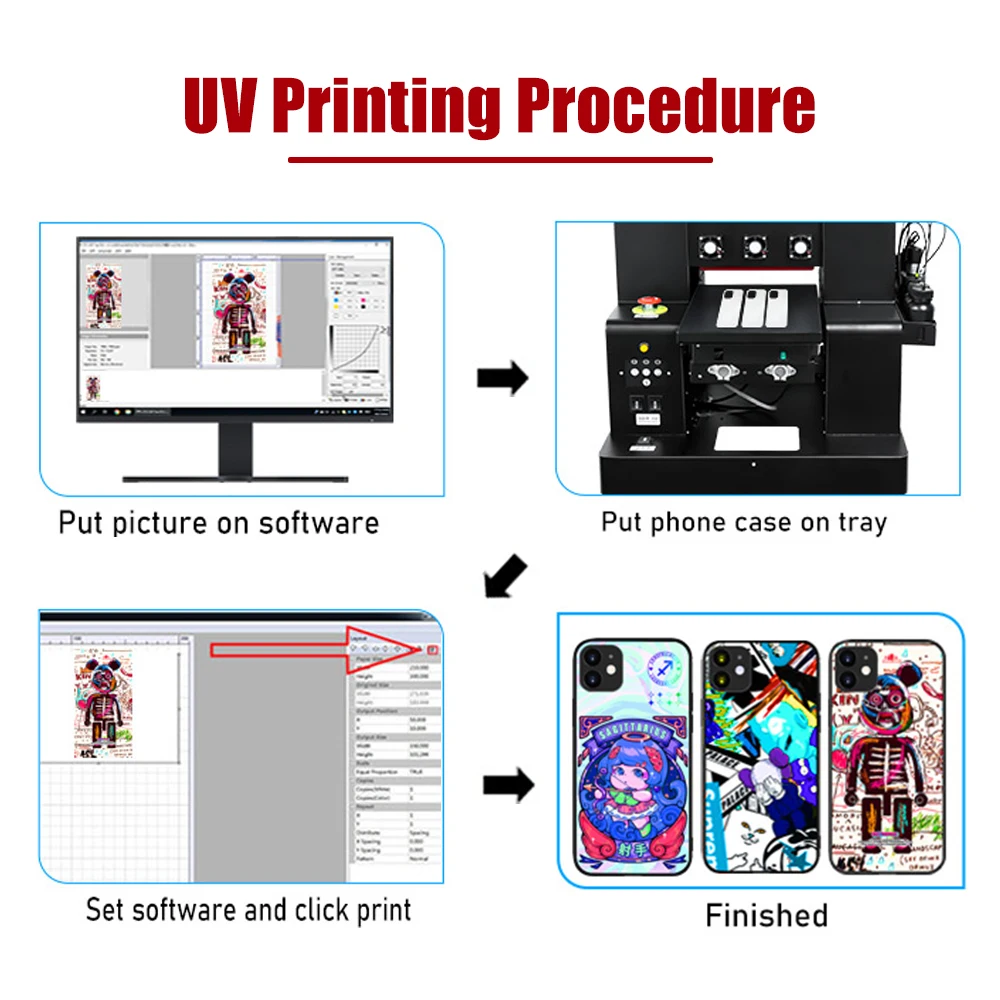 500ML LED UV Ink For DX4 DX5 DX6 DX7 DX10 TX800 XP600 Printhead For Epson R1390 L800 L1800 L805 All Epson Modified UV Printer