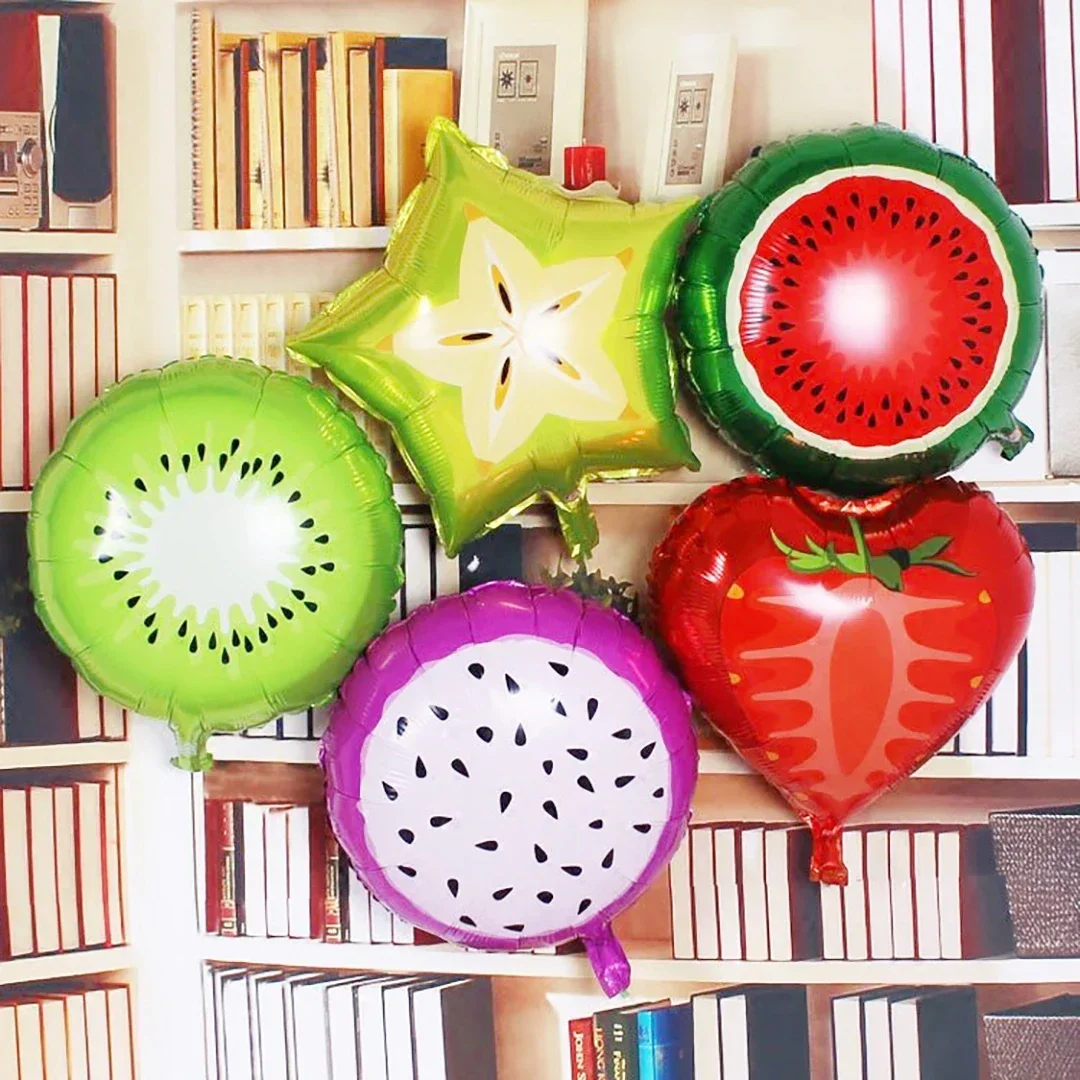 

18 Inch Orange Watermelon Strawberry Balloons Brighten Up Your Birthday Party Decoration Globos