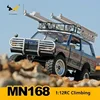 Mn 168 New 1:12 First Generation Range Rover Rc Remote Control Vehicle All Terrain Crossing Climbing Vehicle With Door Bridge 5