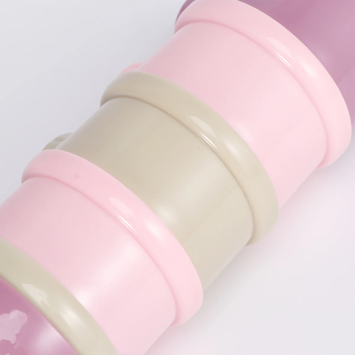 Four Layers Baby Milk Powder Box Stackable Storage Container Plastic Oats Cornflour Nuts Healthy Pp Material Portable Feeding