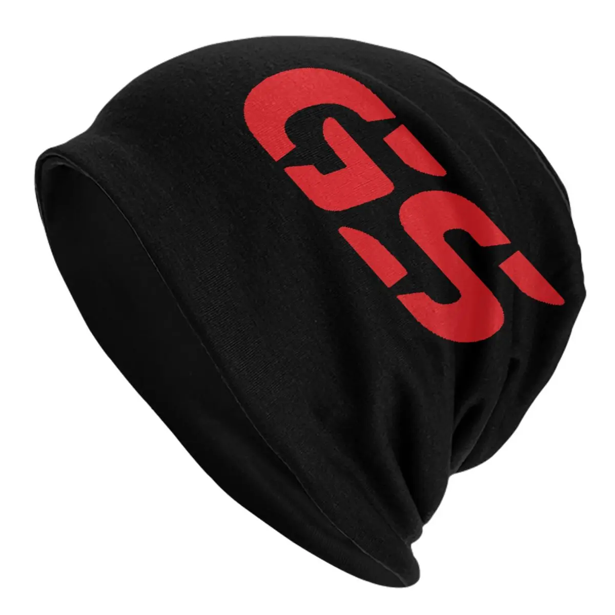 

Red GS Logo Skullies Beanies Hat Motocross Vintage Men Women Street Cap Warm Dual-use Bonnet