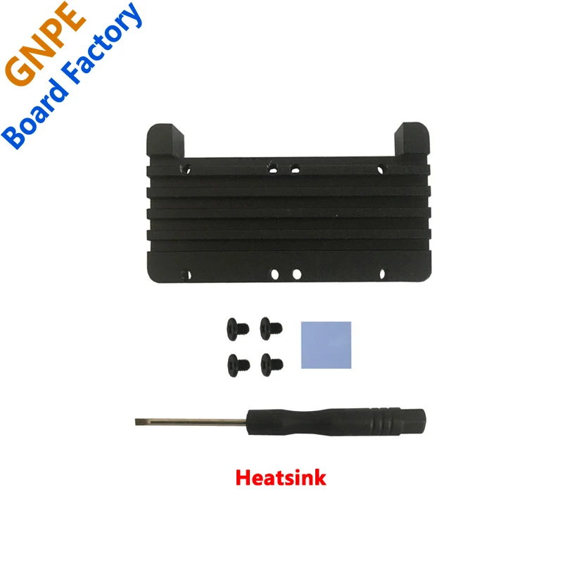 Aluminum Heatsink Case with Dual Fans Cooling System
