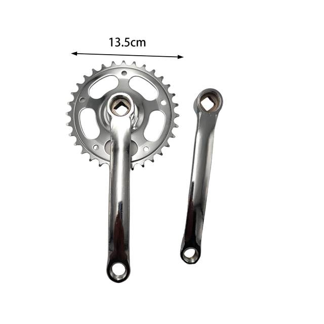 Bicycle Crankset Set Chainwheel Components 165mm Mountain Bike Crank Arm Set