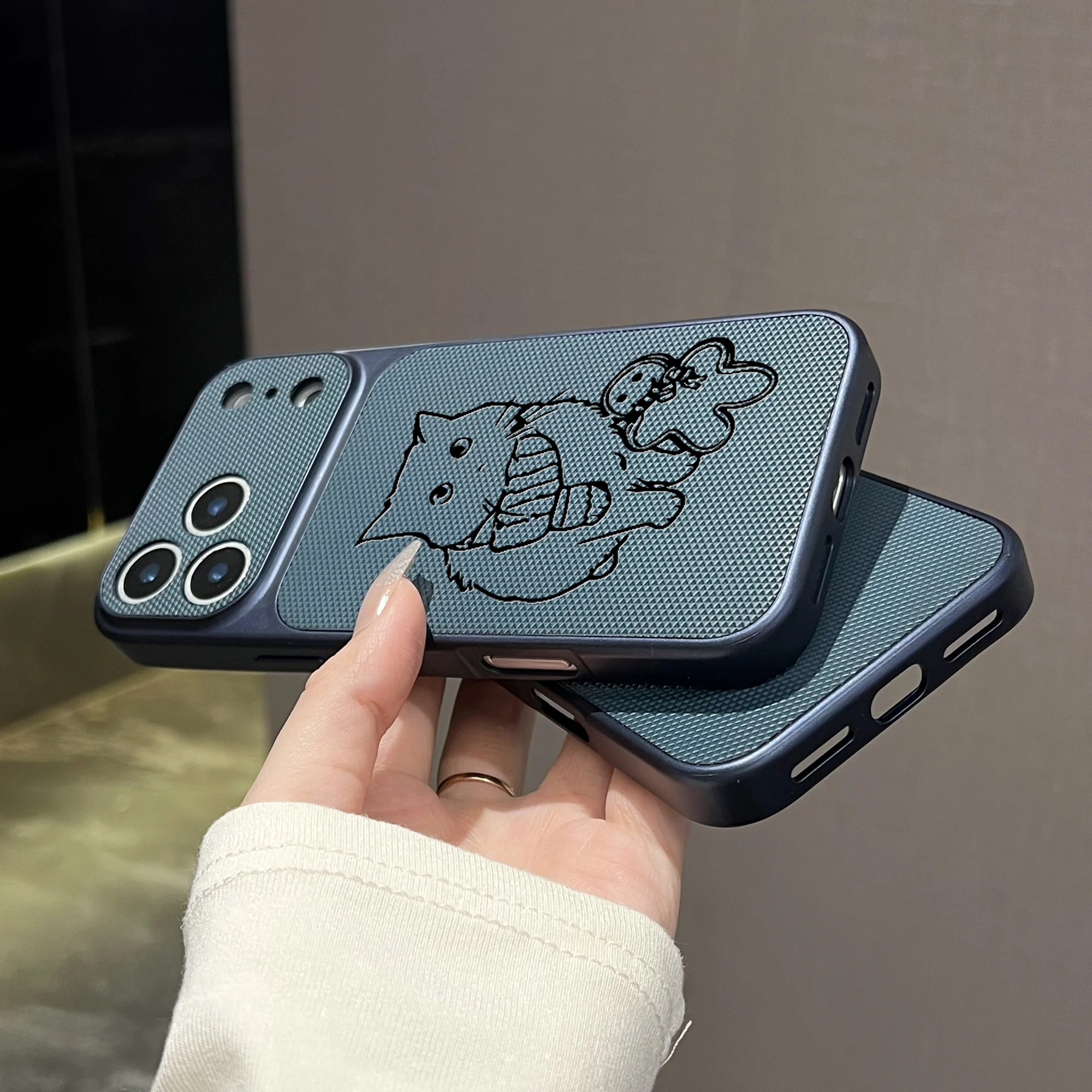 Custom Photo Hand Drawn Lines Phone Case for iPhone 17 thumbnail 6