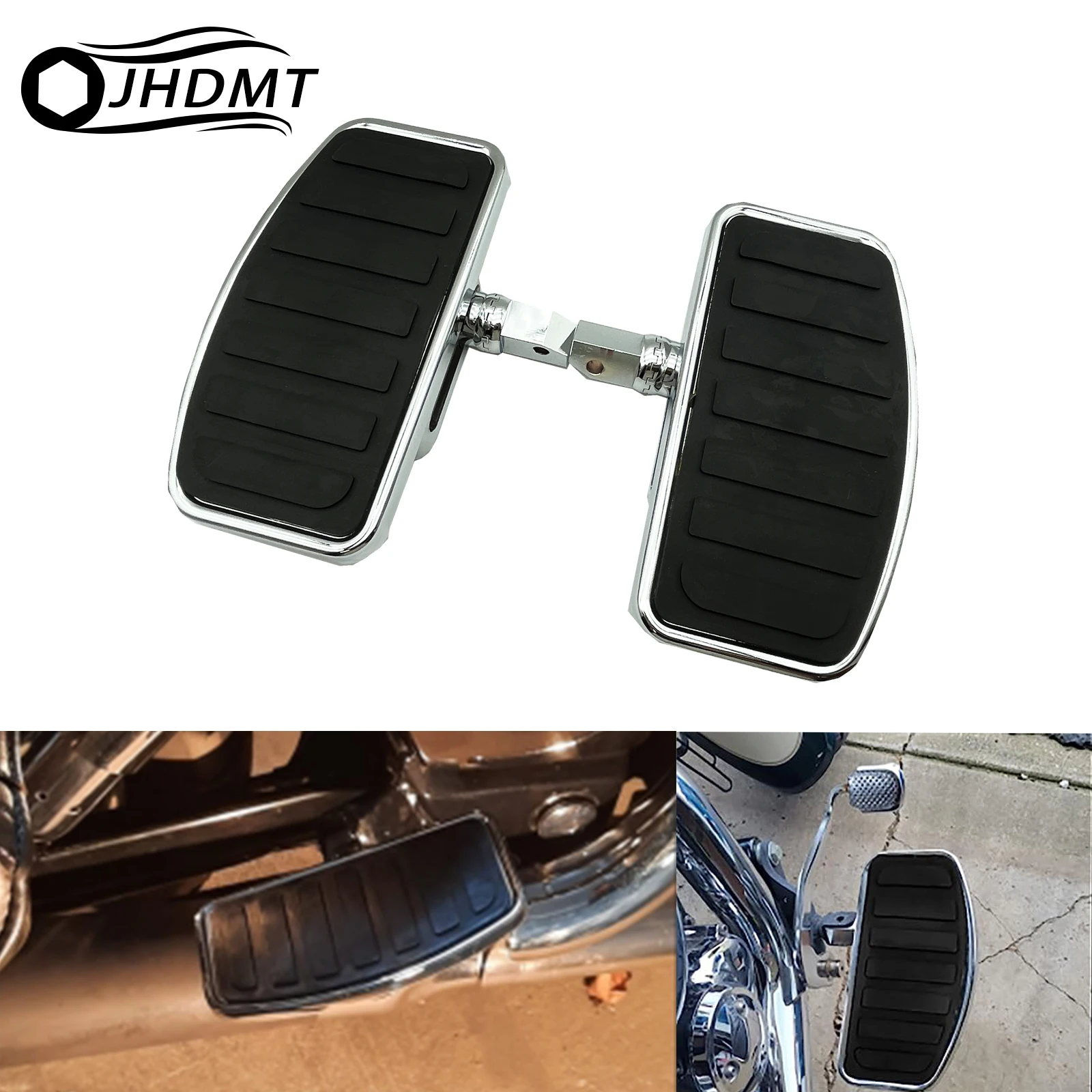 

Motorcycle Rider Passenger Floorboard Footboard Pedal Footpegs For Honda VTX 1300 1800 For Suzuki Boulevard C50 Intruder Volusia