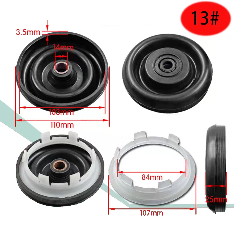 Washing machine waterproof ring Dehydration waterproof ring Sealing of double-cylinder washing machine Water seal skeleton