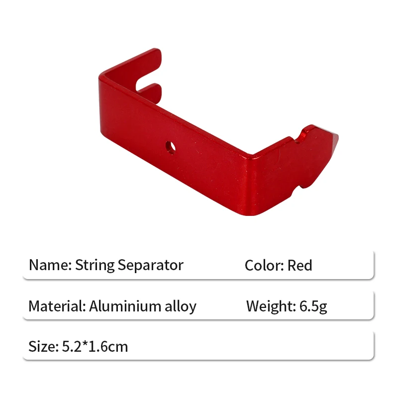 מפריד מיתר קשת מתכת קומפאונד קשת פיפה ראייה ערכת התקנה חוט שירות קשת אביזרים