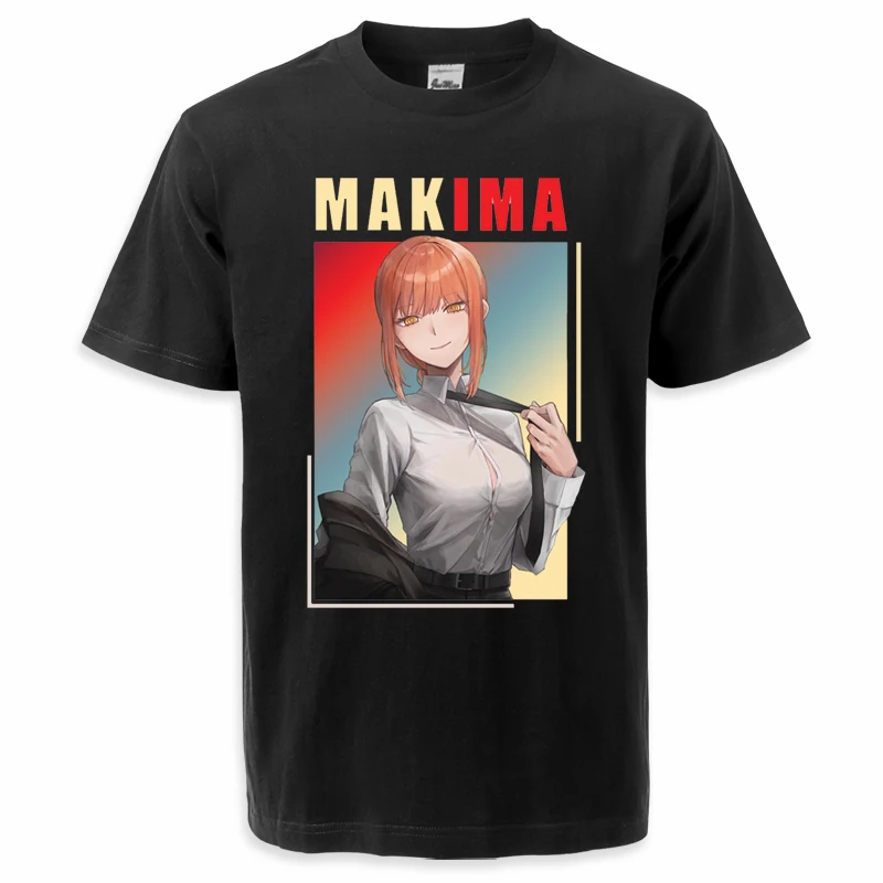 Футболка с принтом бензопилы для мужчин и женщин