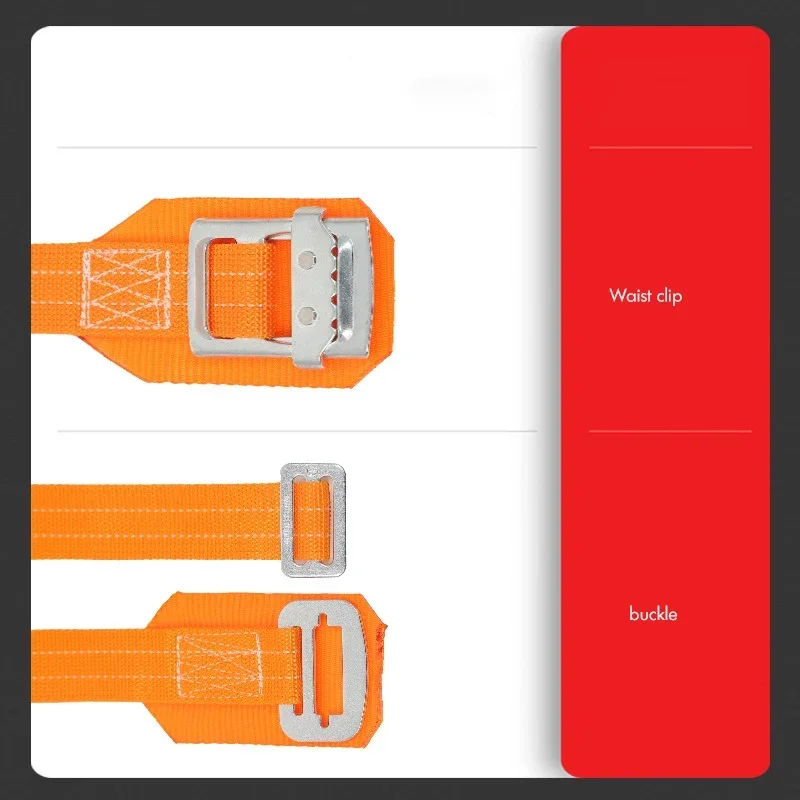 Safety Harnesses Belt With Lanyard Tree Climbing Protection