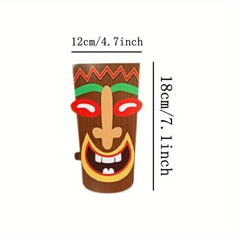 36 pcs of Luau Studio Prop Set Hawaii Beach Summer Photography Props Tropical Tiki Beach Swimming Pool Party Decoration