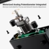 Fosi Audio P4 HiFi Preamplifier: 3 RCA Inputs, EQ/Bypass, Swappable Op-Amps, Treble & Bass Tone Control For Audiophile Systems 4