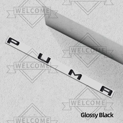 3D Car Stickers Emblem Auto Body Badge Trunk Decal Decoration Accessories (Glossy Black)
