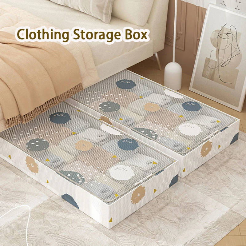 PortableBedBottomStorageBoxFoldableClothingStorageBox