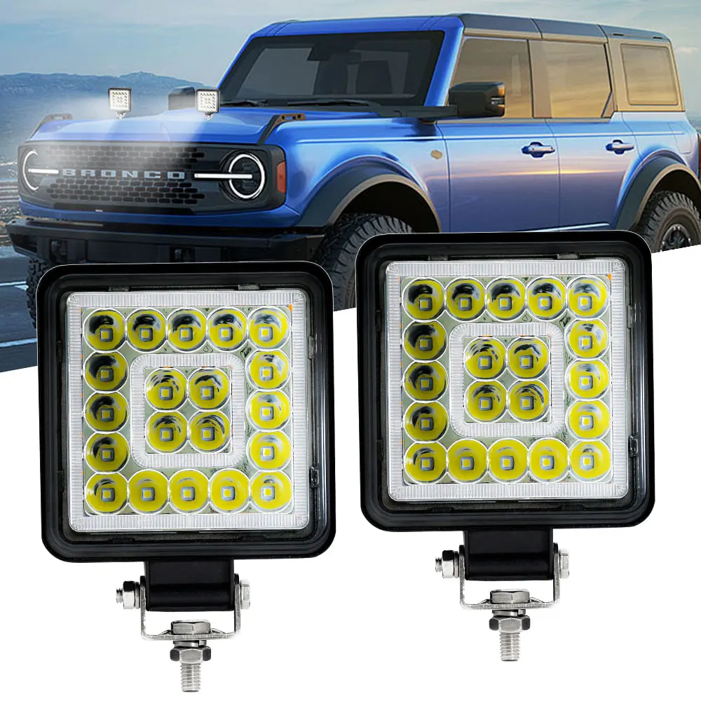 

4inch LED Work Light bar for Car Fog Lamps Offroad 4X4 Spotlight 12V 24V Driving Lights For Jeep Truck SUV ATV Barra