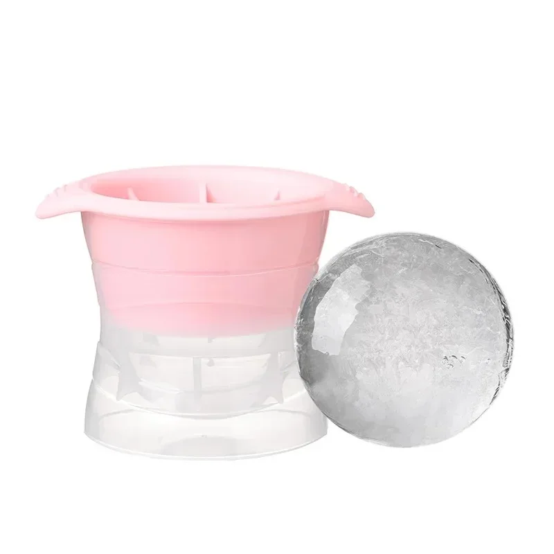 Description Picture 5 of itemBig Size Ball Mold Round Ice Cube Maker Silicone Ice Mold Whiskey Ice Tray